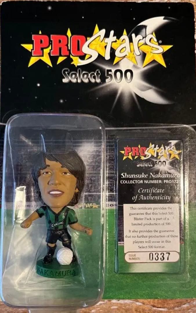 中村俊輔 プロスターズセレクト500 コリンシアン サッカーフィギュア