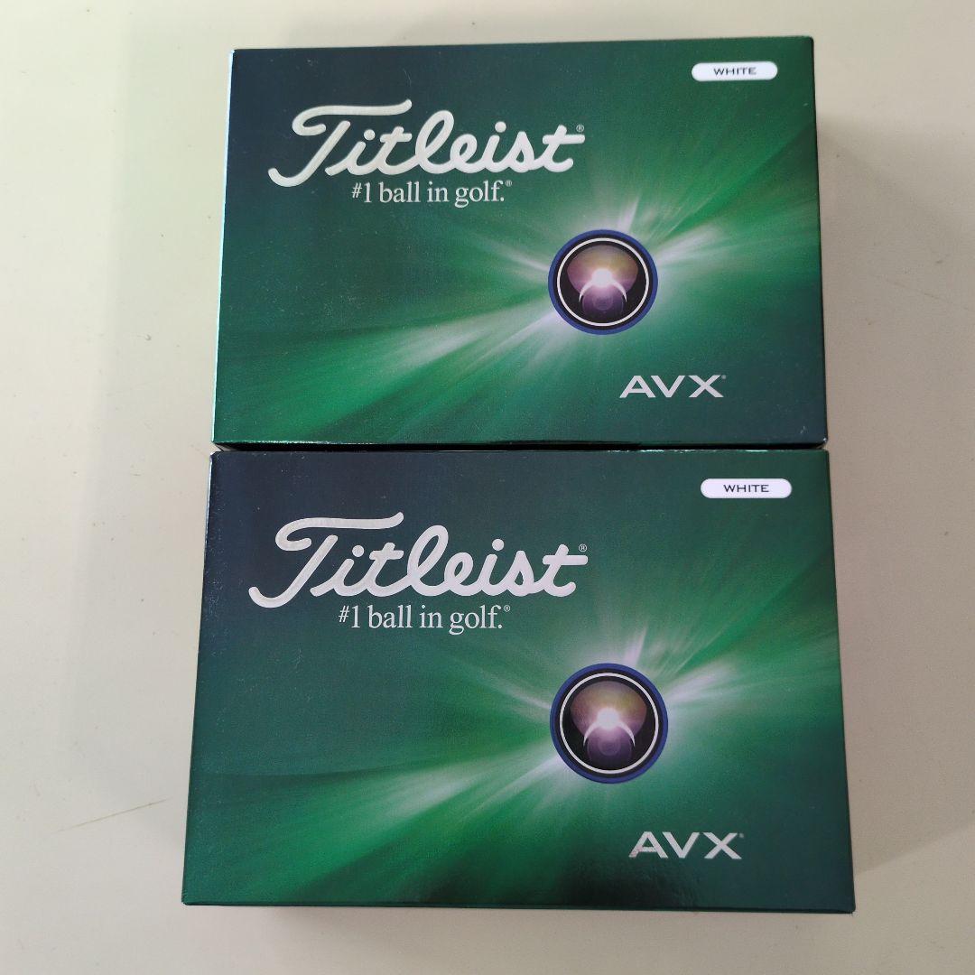 Titleist AVX ゴルフボール 2箱セット Titleist AVX ゴルフボール 2箱セット Titleist Avx Golf Ball 2024