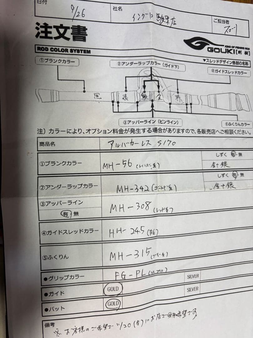 Benael ゴールドフィッシングロッド 剛樹 アルバカーレス - メルカリ