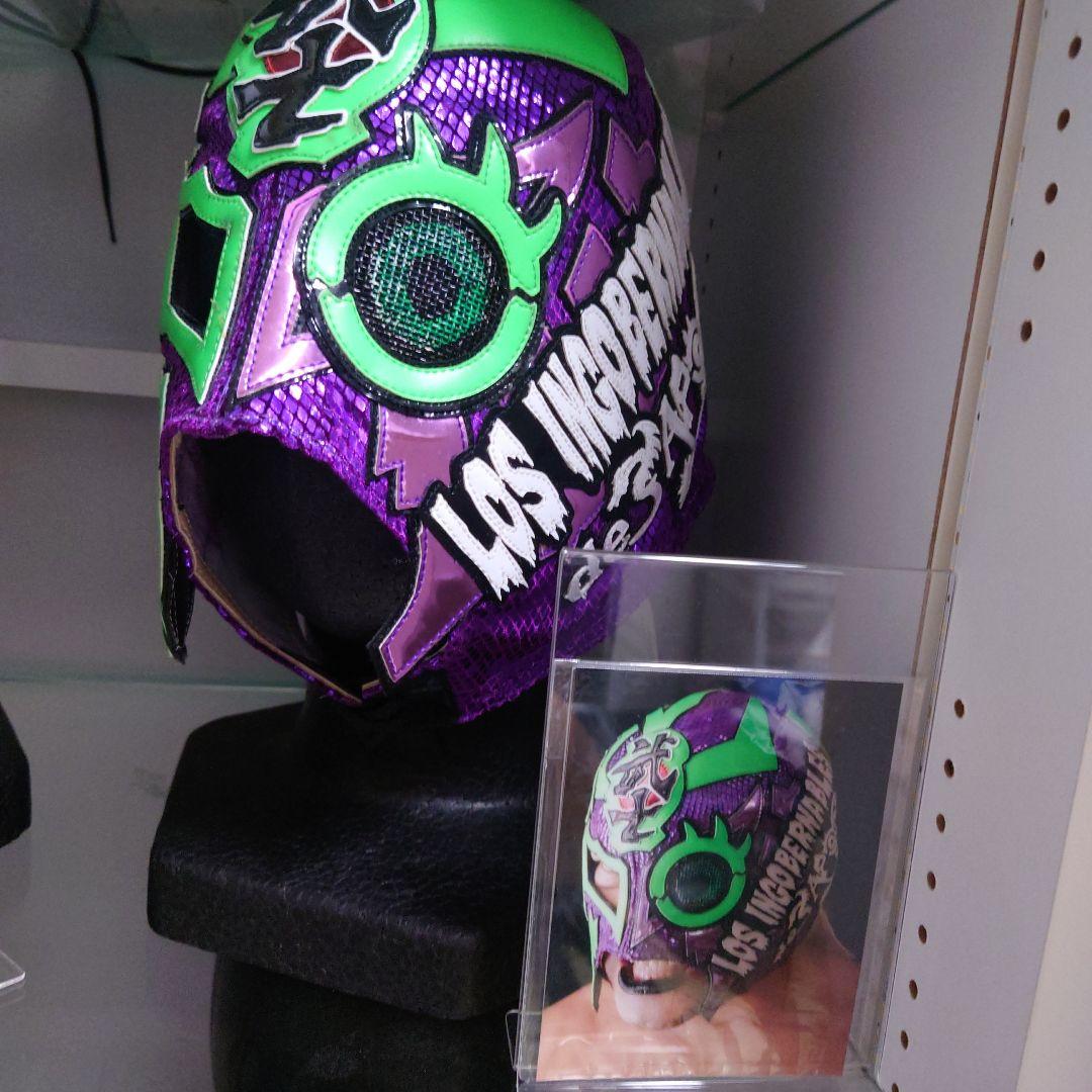 BUSHIのプロレスマスク 初号機カラー BUSHIの初号機カラーのプロレスマスク BUSHIのプロレスマスク 初号機