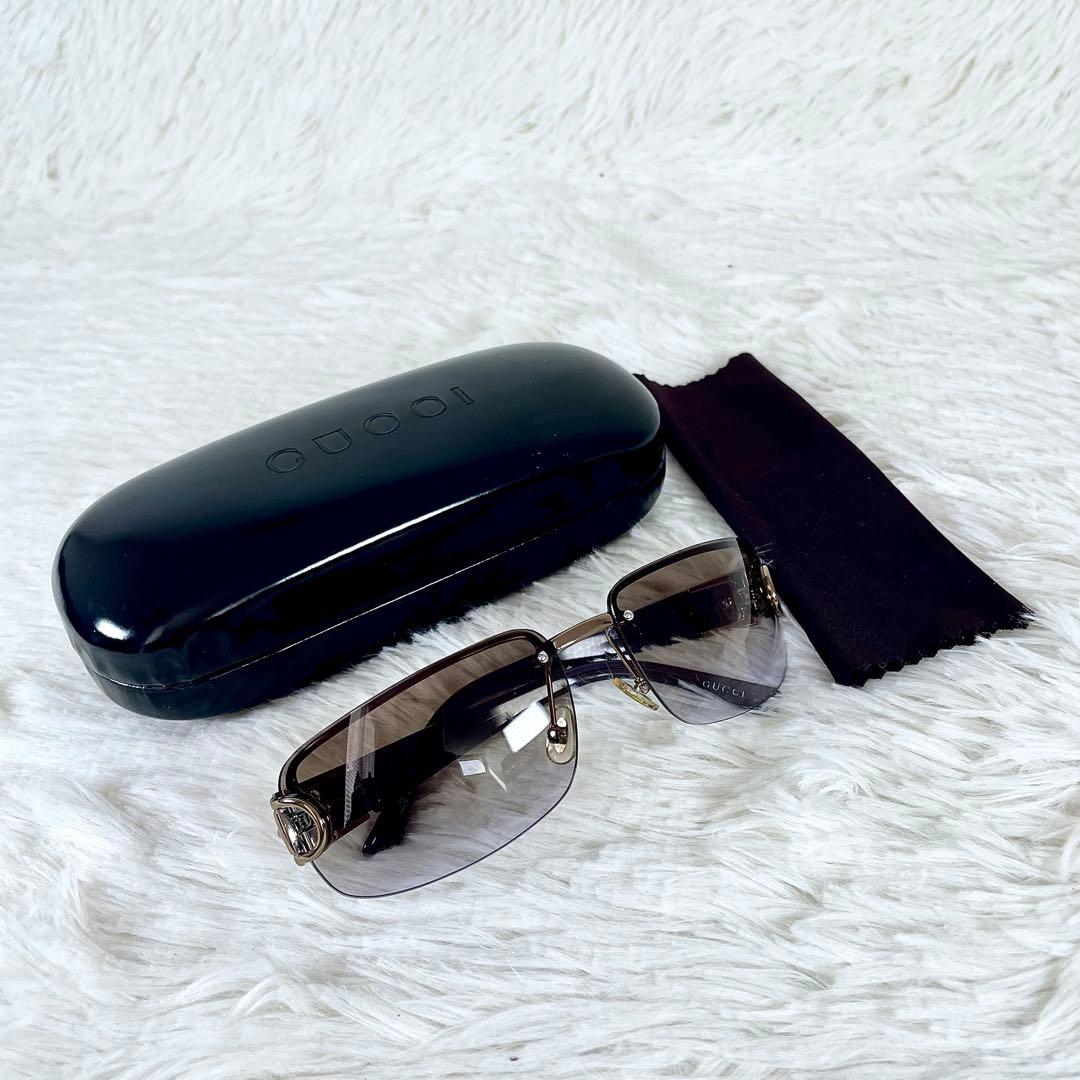 GUCCI ホースビット サングラス 2766 ブラウンレンズ ゴールドフレーム