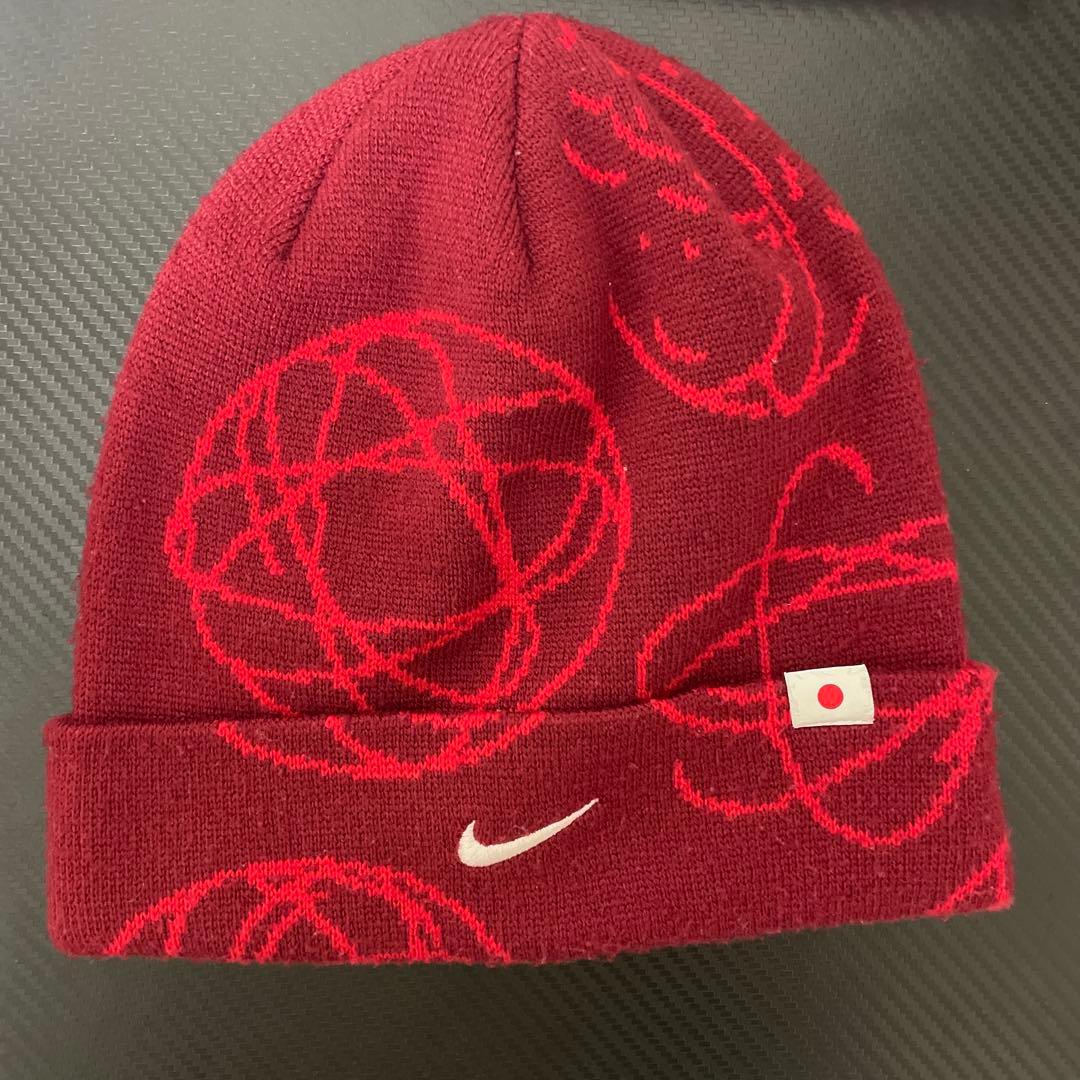 Nike 赤 ビーニー 日本国旗タグ ケンタウロス健太 - メルカリ