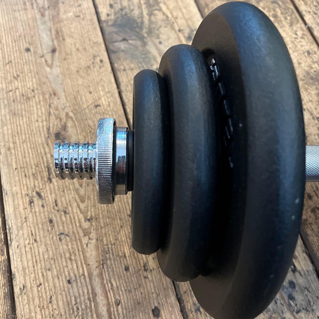 ①アイロテック ダンベル 17.5kg 筋トレ バーベル