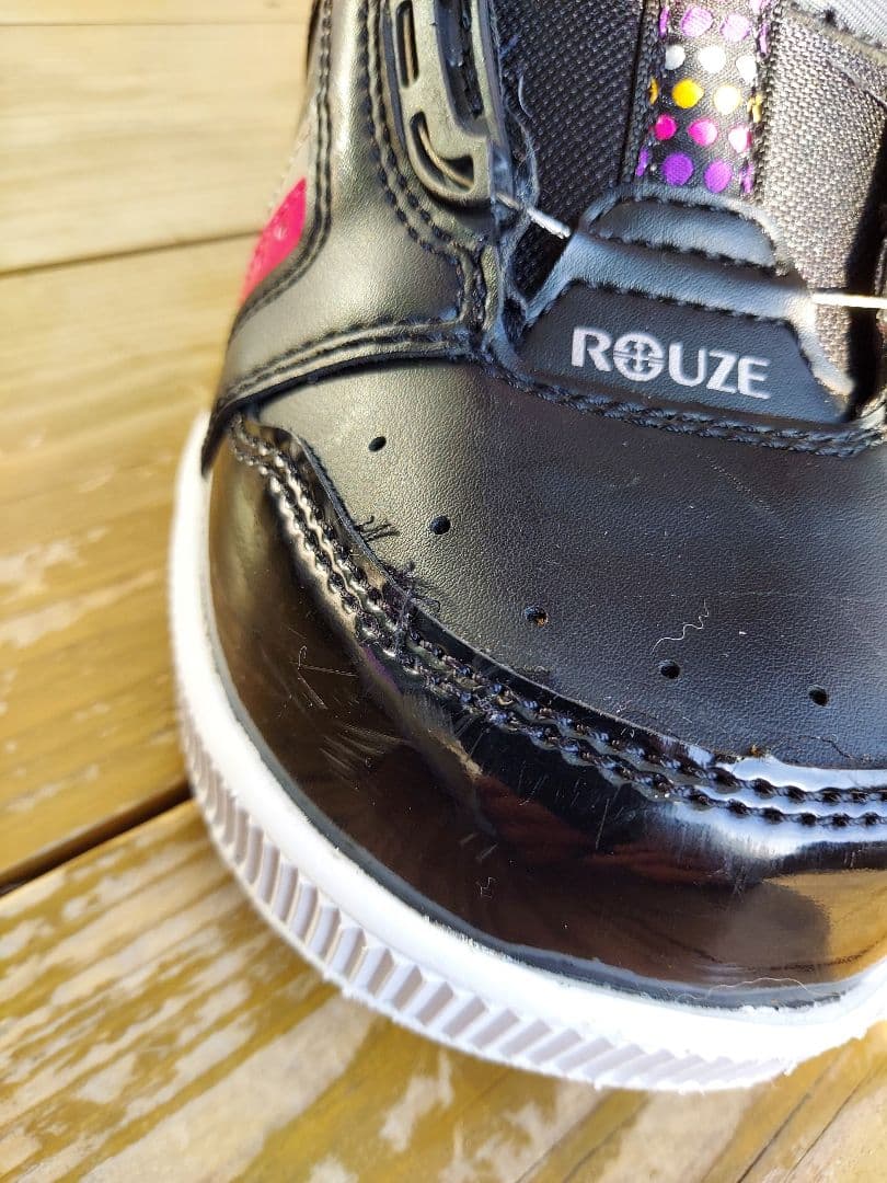 ROUZE スノーボードブーツ 23.5cm 黒/ピンク