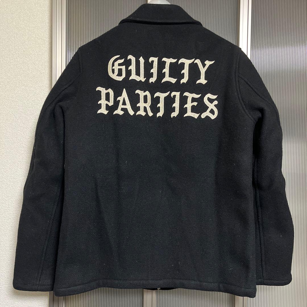 WACKO MARIA ワコマリア 刺繍 ウールメルトン スポーツジャケット