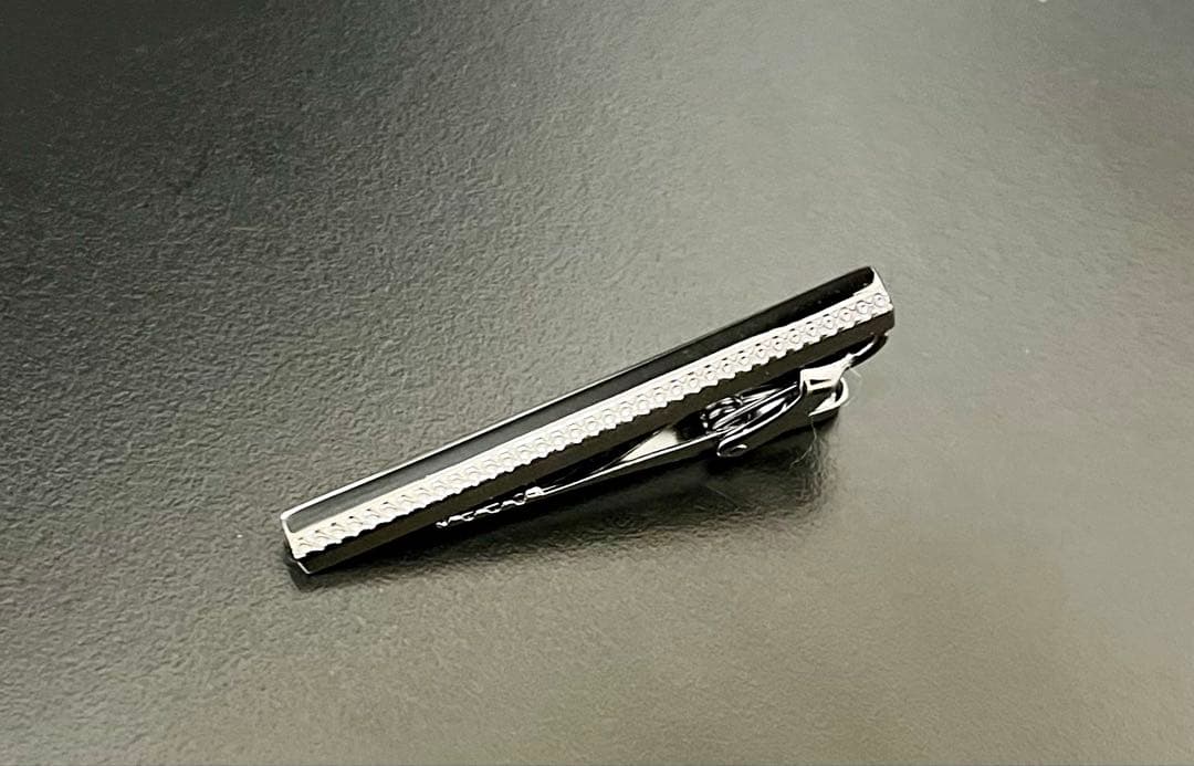 タテオシアン　禅タイバー真鍮ブラック4.5cm TATEOSSIAN タテオシアン シルバークラシックネクタイピン