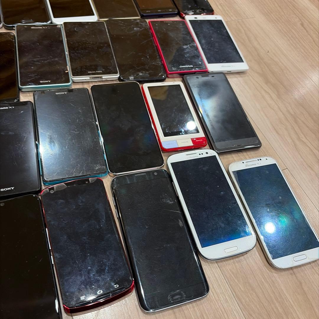 スマートフォン アンドロイド まとめ売り ジャンク 部品取り 38台