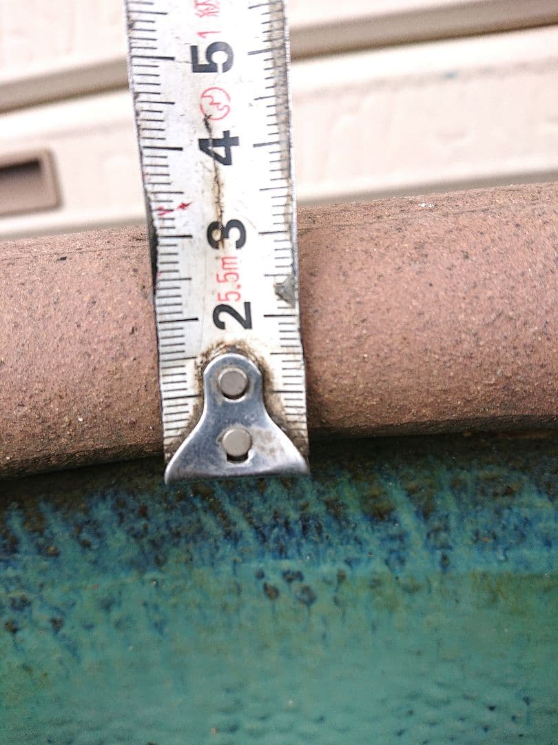 値下げ》 特大 ピータン 甕 壺 陶器 龍絵柄 めだか鉢・火鉢・傘立て