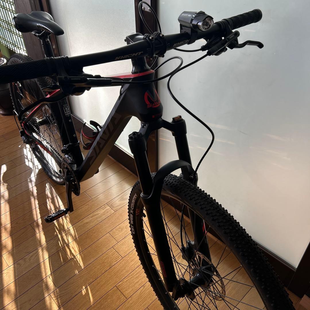 SAVAマウンテンバイク 27,5インチ ブラック/レッド - メルカリ