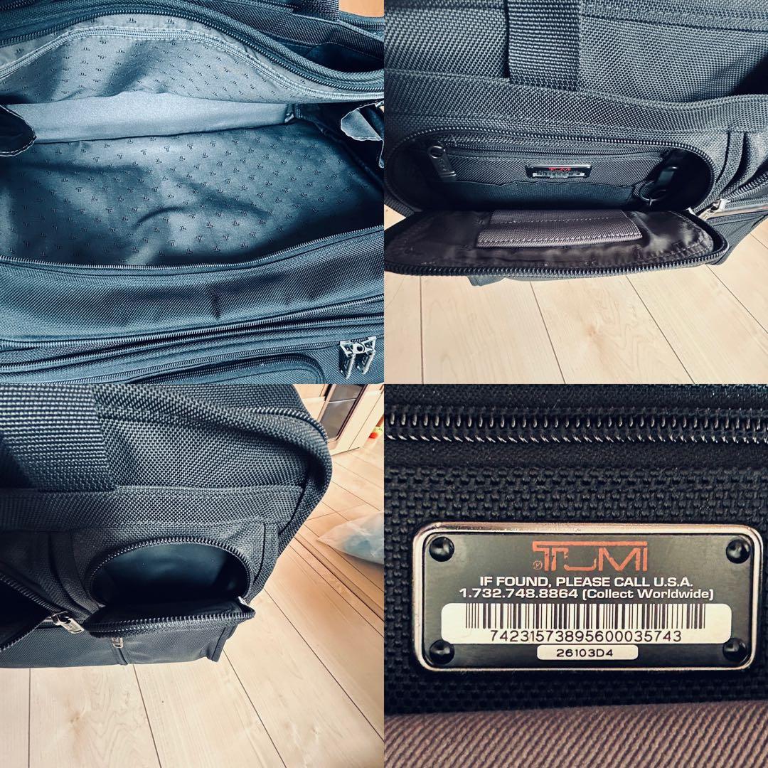 TUMI キャリー ビジネスバッグ 機内持込可能 ブリーフケース 26103D4
