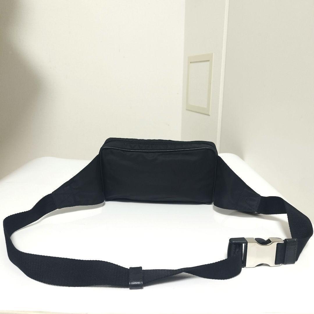 極美品☆ プラダ 現行 ウエストバッグ ボディバッグ ナイロン
