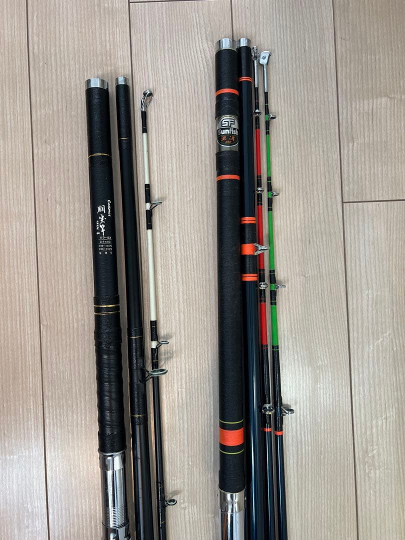 ダイコー 大丸興業 胴突竿200-230号 & SF sunfish 巡洋300