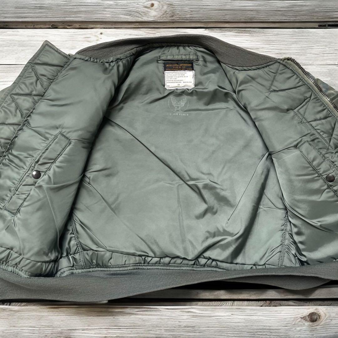 50s復刻 USA製 アルファ B-15D MOD サイズ36 - メルカリ