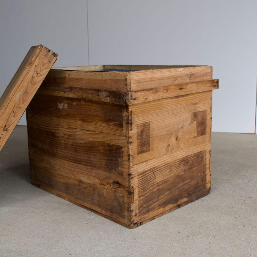 茶箱 レトロ アルミケース