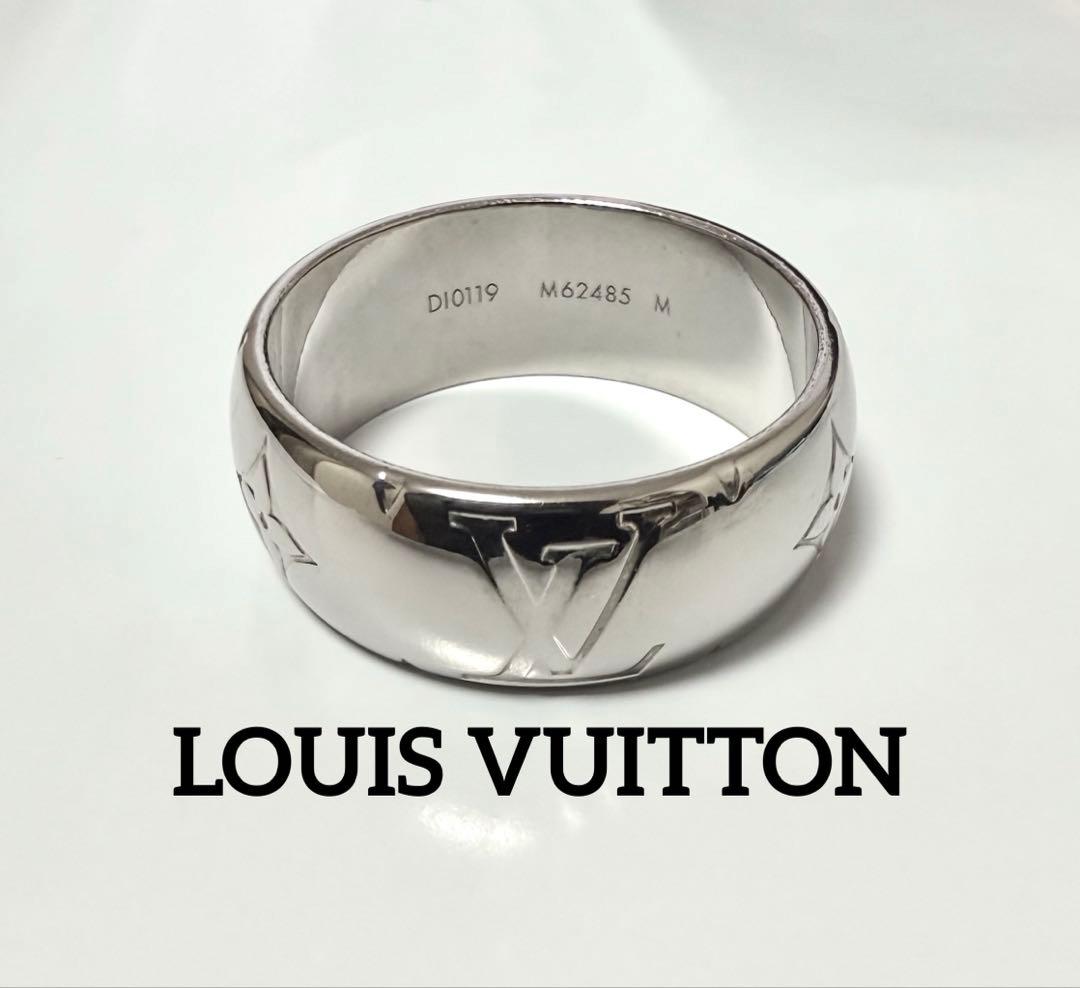 ✨新品同様✨ ルイヴィトン モノグラム リング M62485 楽天市場】ルイヴィトン 【LOUIS VUITTON】M62485 リングネックレス