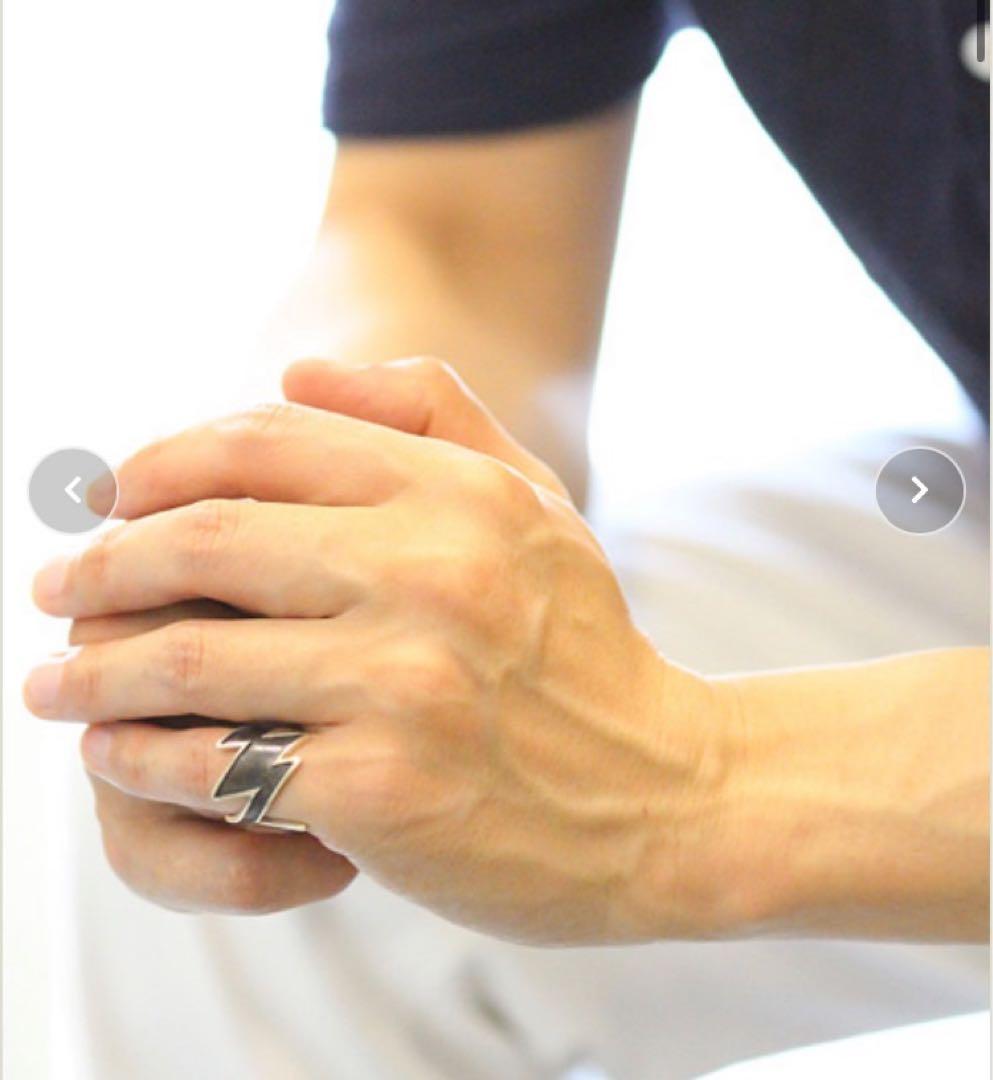 希少】ファンタスティックマン リング サンダー 稲妻 シルバー925 13号