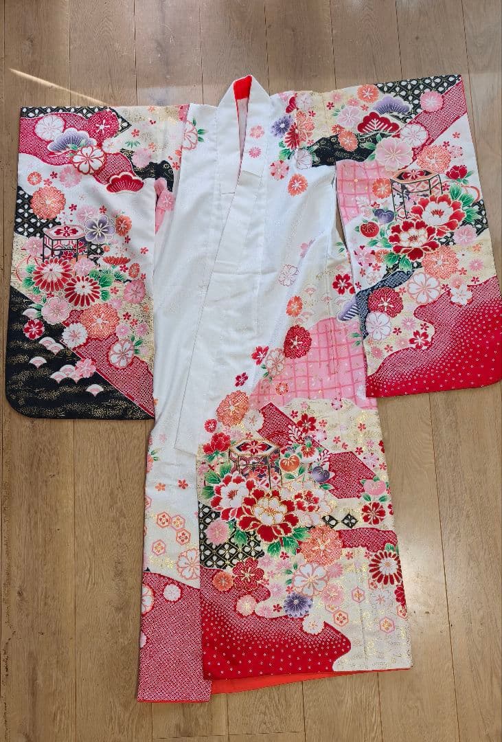 七五三　フルセット　和傘　髪飾りつき 楽天市場】七五三 髪飾り 日本髪 勝山かんざしセット 7歳 七歳 7才 七