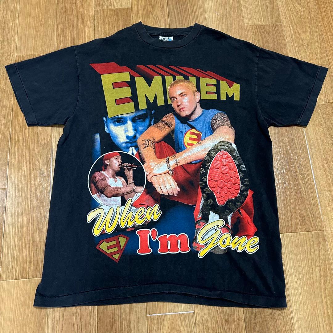 vintage eminem エミネム Tシャツ ラップ HIPHOP 半袖 - メルカリ