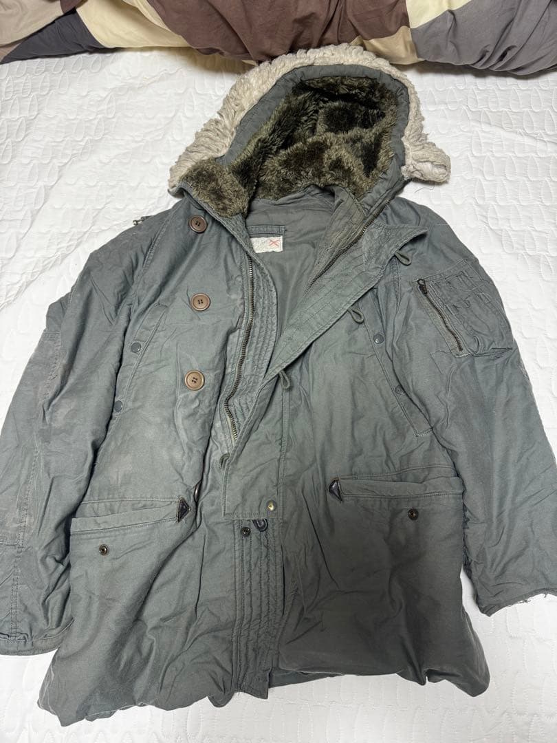 米軍実物 80年代 N3B ミリタリージャケット N3-B フライトジャケット