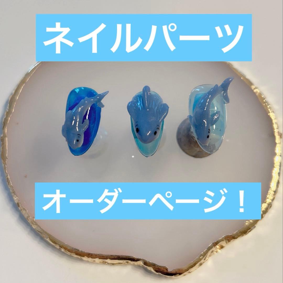 ネイルパーツオーダーページ！ お客様オーダー🎀 . プレインシートや3dパーツ ネイルチップのオーダー