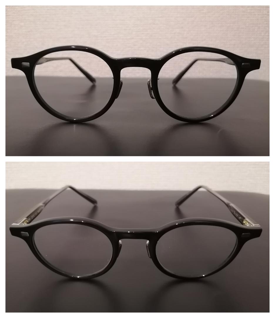 限定モデル】美品EYEVAN7285サングラス756人気色ブラック山口一郎44