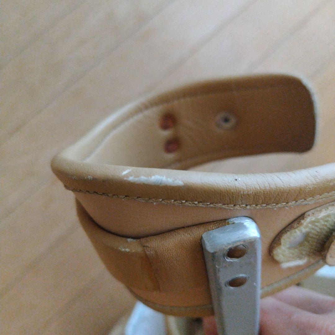 小原工業 歩行補助具 ベージュ 調整可能 下肢装具 リハビリ Sサイズ