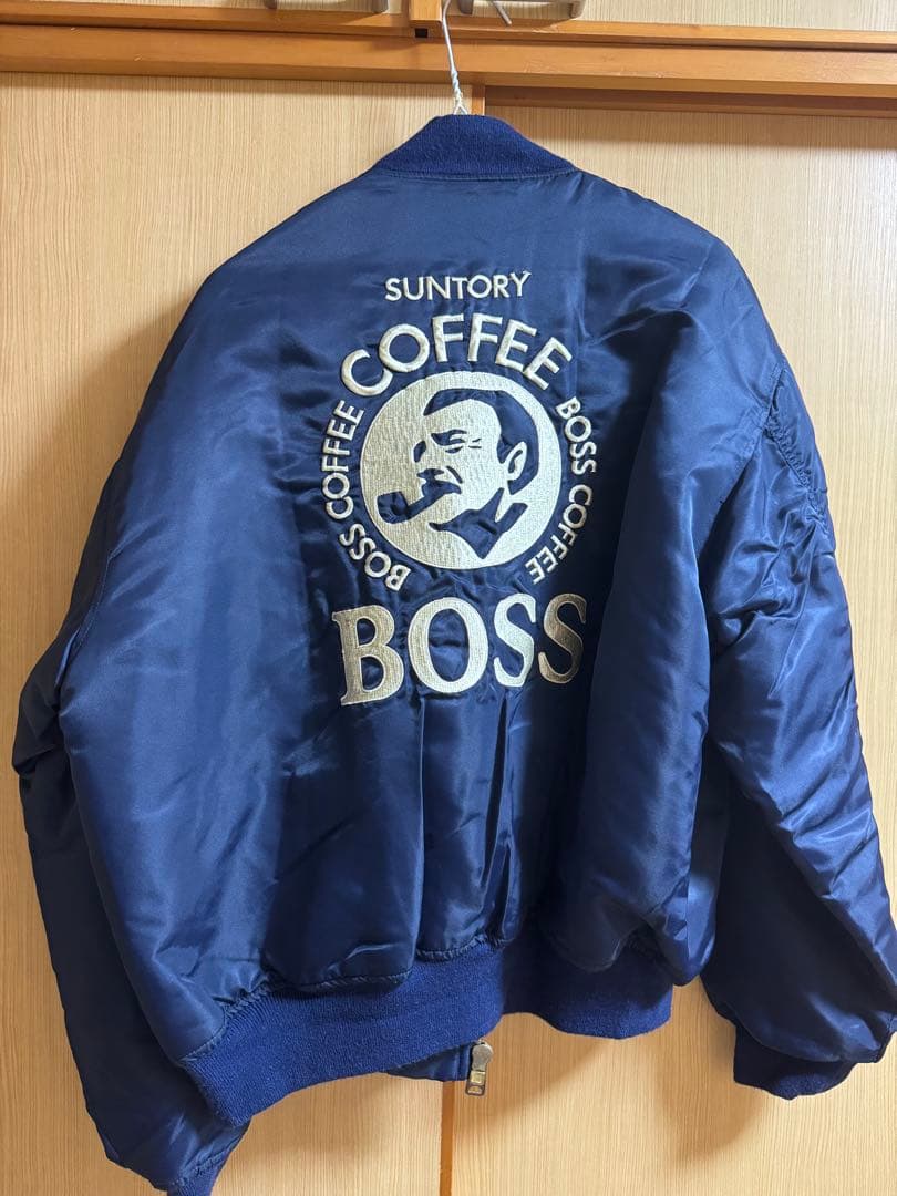 ボスジャン BOSSジャン MA-1 90年代 ヴィンテージ - メルカリ