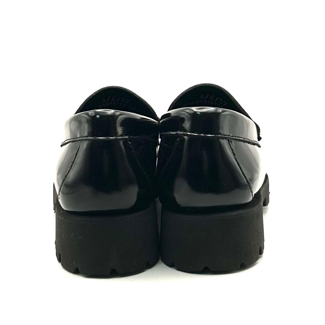 未使用級✨ G.H. BASS 【23.5】コインローファー エナメル 厚底の通販