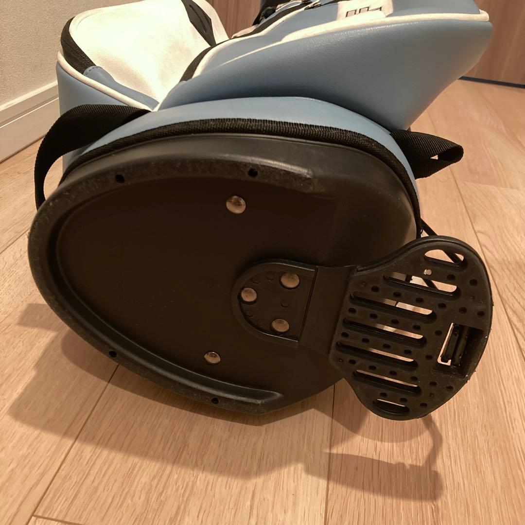 CPGゴルフ ミニマルPU キャディーバッグ With RC スタンド式 ブルー