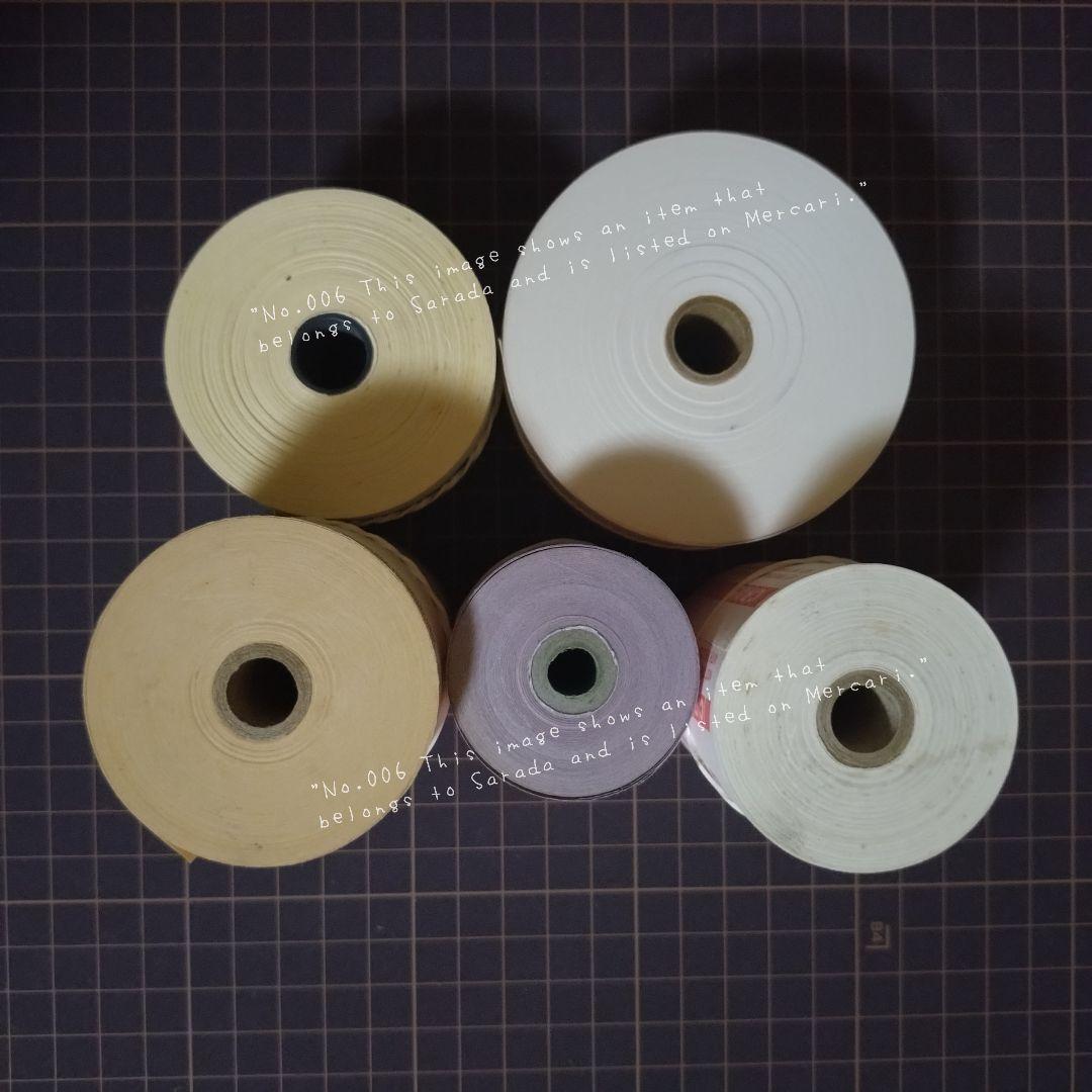 006 手元で大切にしていたロールチケット - メルカリ