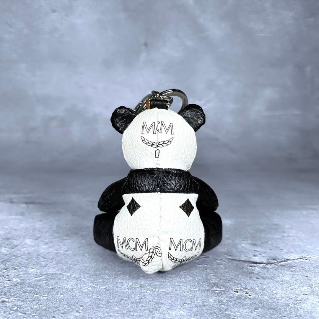 MCM エムシーエム パンダ チャーム バッグチャーム キーホルダー