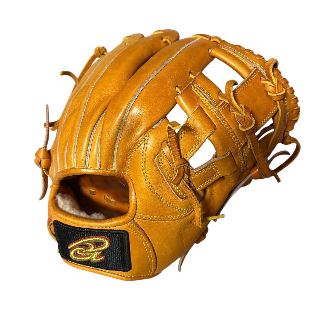 美品 ドナイヤ DJIM 硬式 内野 グローブ 山田哲人 人気 モデル 高校野球 ドナイヤ 平裏刺繍・ラベル交換1円 硬式 内野手用 グローブ グラブ