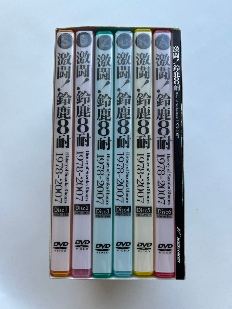 激闘!鈴鹿8耐 1978-2007 DVDプレミアBOX
