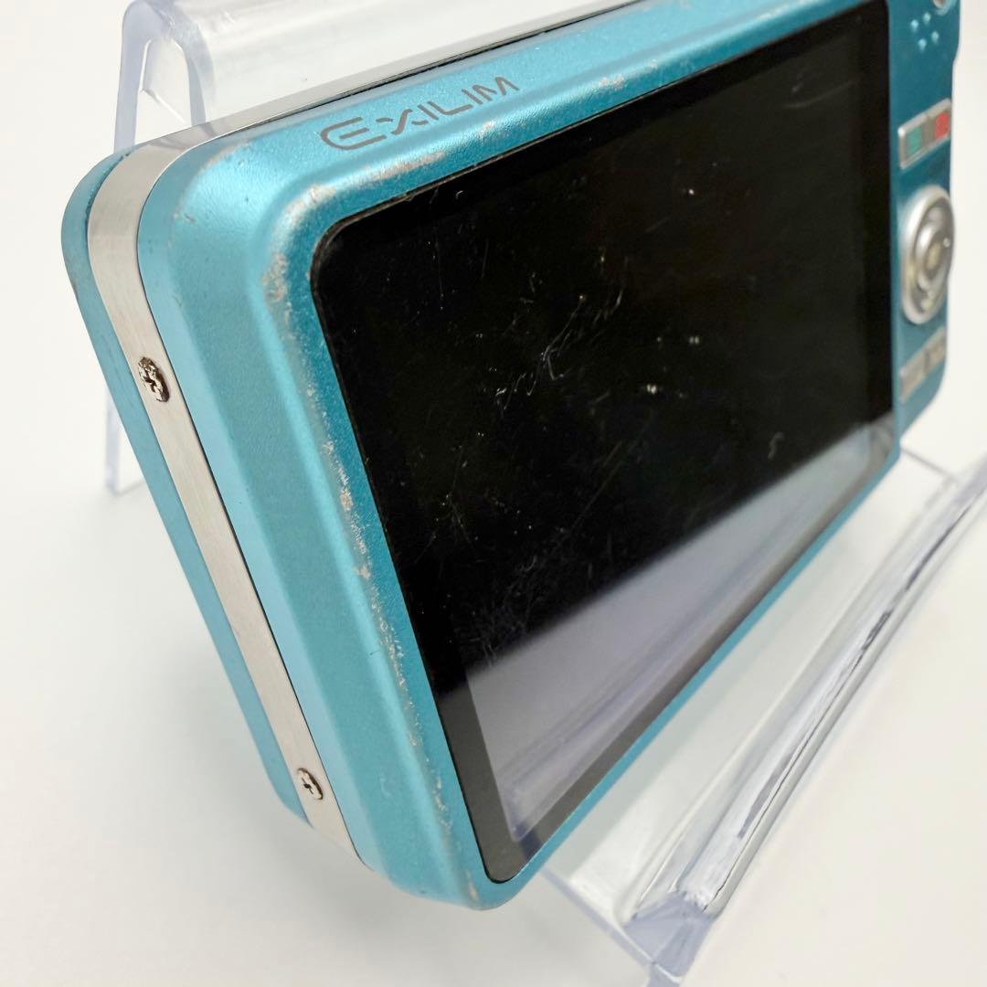 充電器付】CASIO EXILIM EX-Z90 ブルー 動作OK - メルカリ
