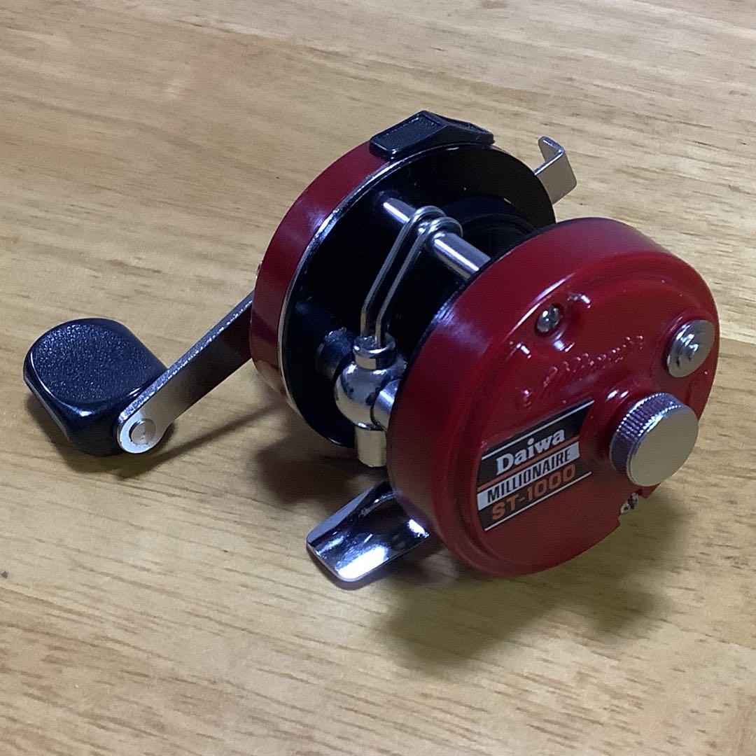 【美品】ビンテージ　Daiwa ダイワ　ミリオネア　ST-1000 Yahoo!オークション -「ダイワ ミリオネア st-1000」の落札相場・落札価格