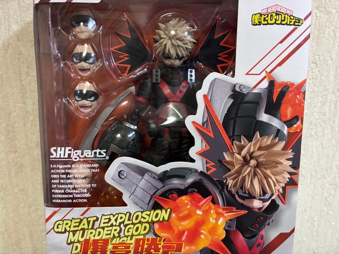 【新品未開封】僕のヒーローアカデミア　S.H.Figuarts：爆豪勝己