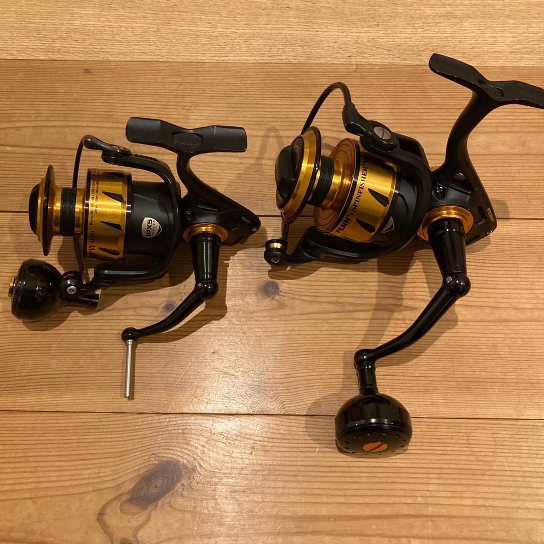 H*h様 難ありジャンクペンPENNスピンフィッシャー VI 6 4500&55 ペン スピンフィッシャー5500Ⅵ 中古美品 難ありジャンクペンPENN