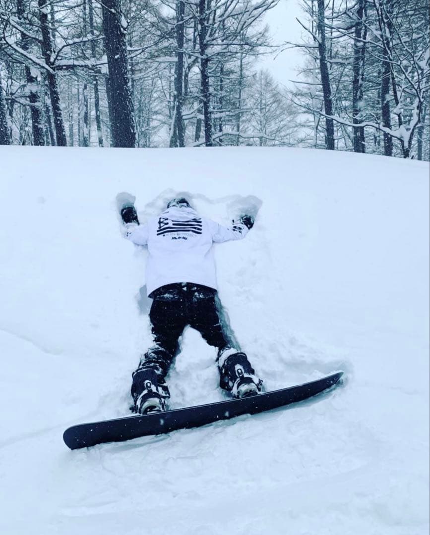 マウンテンロックスター スノーボードウェア L ホワイト 無名パンツL