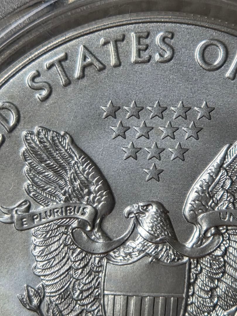 MS70)アメリカ合衆国 シルバー イーグル銀貨 2018 FS