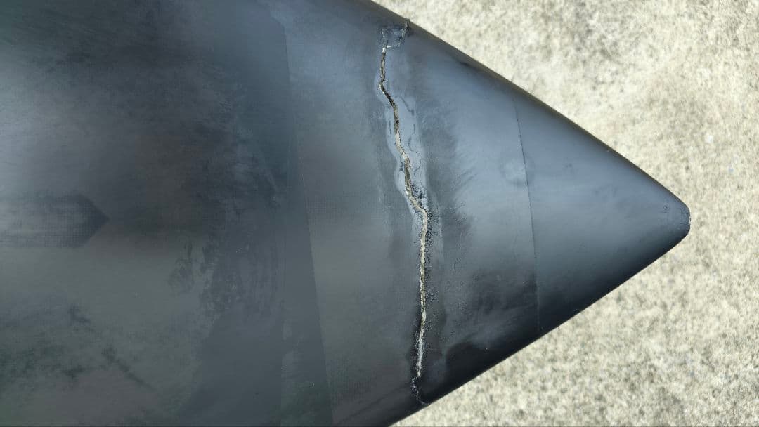 5'10 ネックベアード2 BLACK SHADOW ノーズクラッシュ - メルカリ