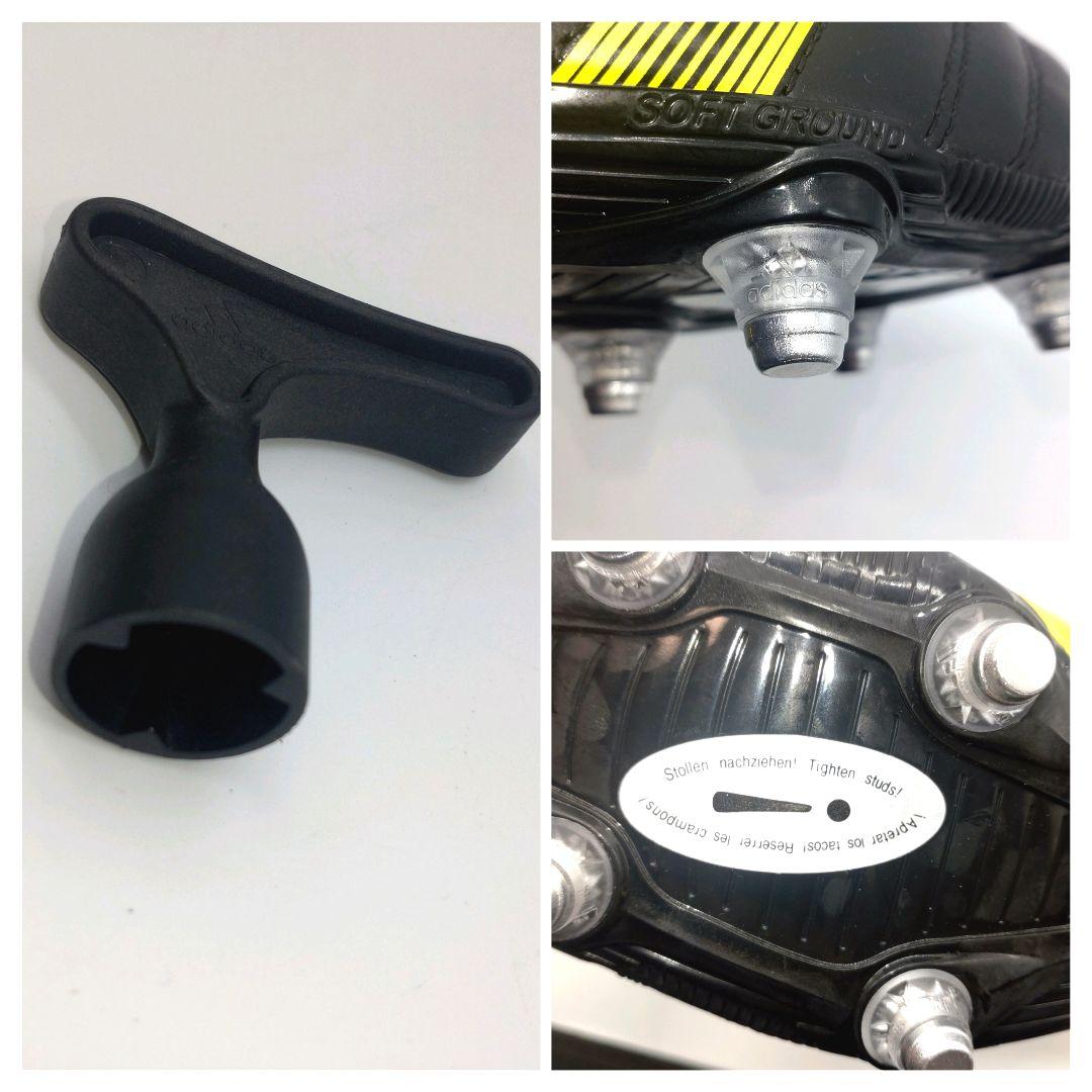 タグ付　アディダス　ラグビーシューズ　R15 SG　ブラック　27.5cm　新品