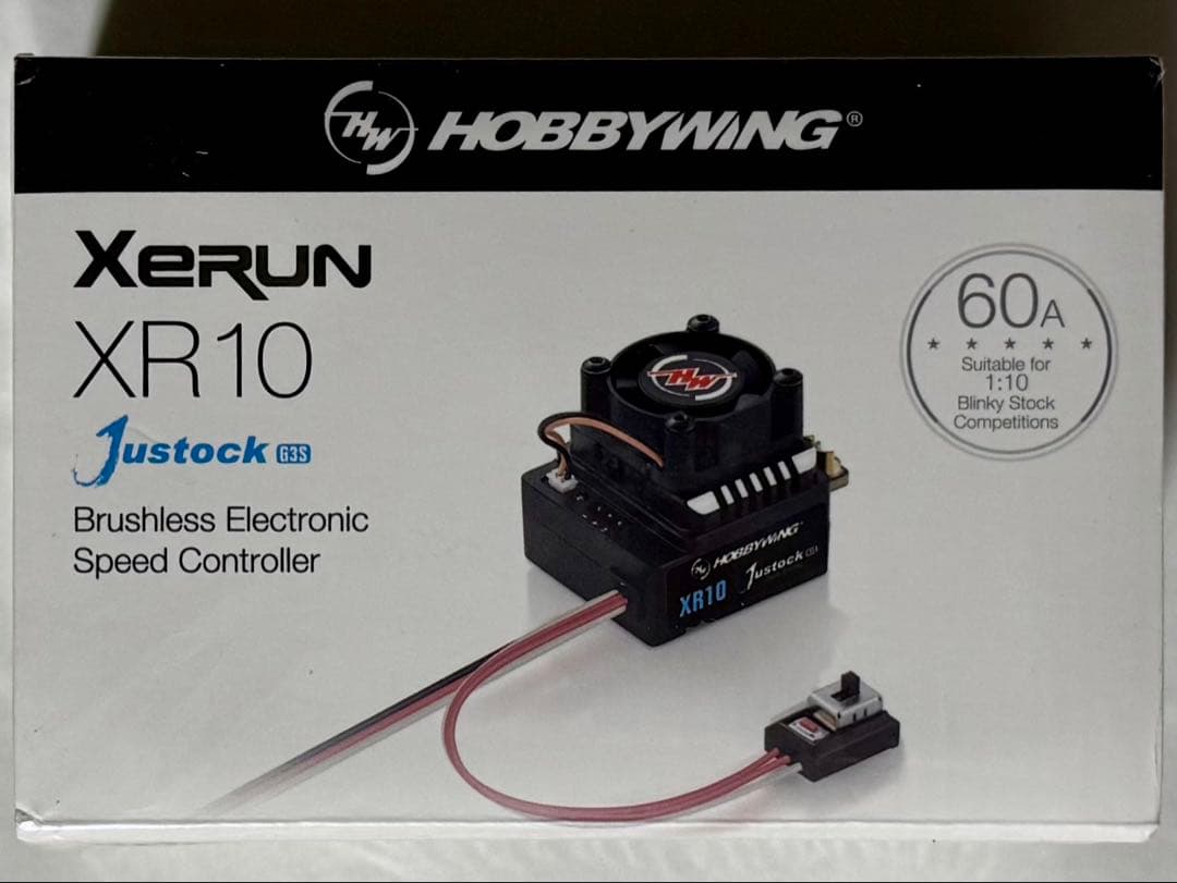 新品・未開封品 HOBBYWING XERUN XR10 Justock G3S XR10 JUSTOCK G3S ESC - HOBBYWING North America