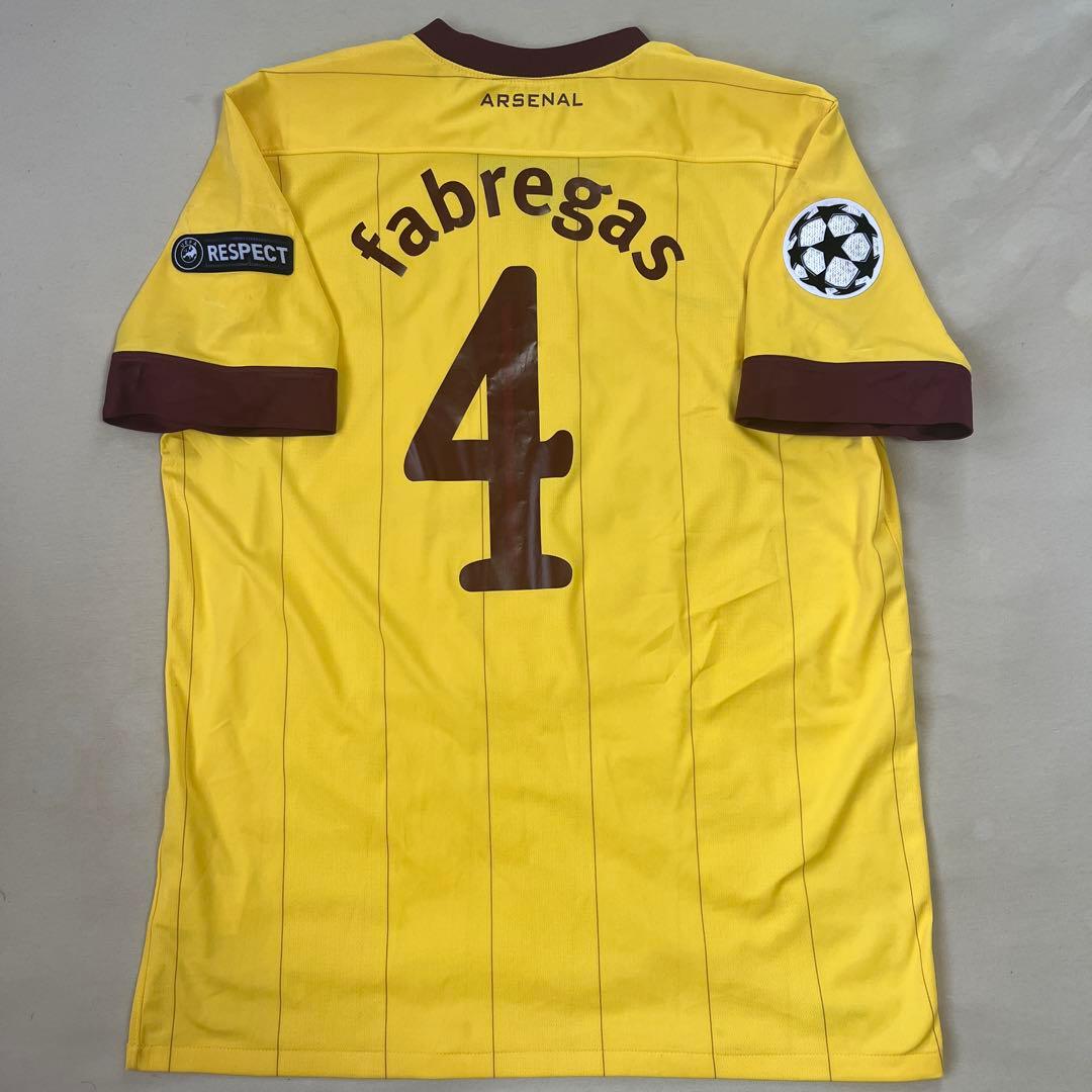 アーセナル 10-11 アウェイユニフォーム セスク・ファブレガス #4