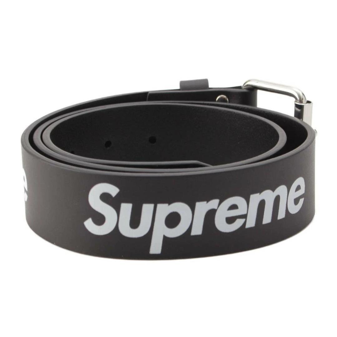 Supreme Repeat Leather Belt ベルトS/Mシュプリーム