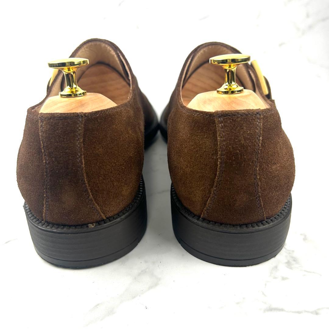 Salvatore Ferragamo シングルモンク スエード 25.5cm