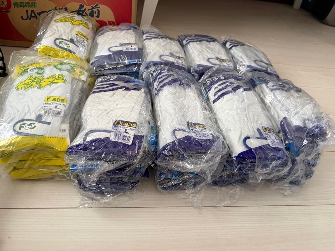 ピッギーf805と富士グローブ 作業用革手袋100双革手 - メルカリ