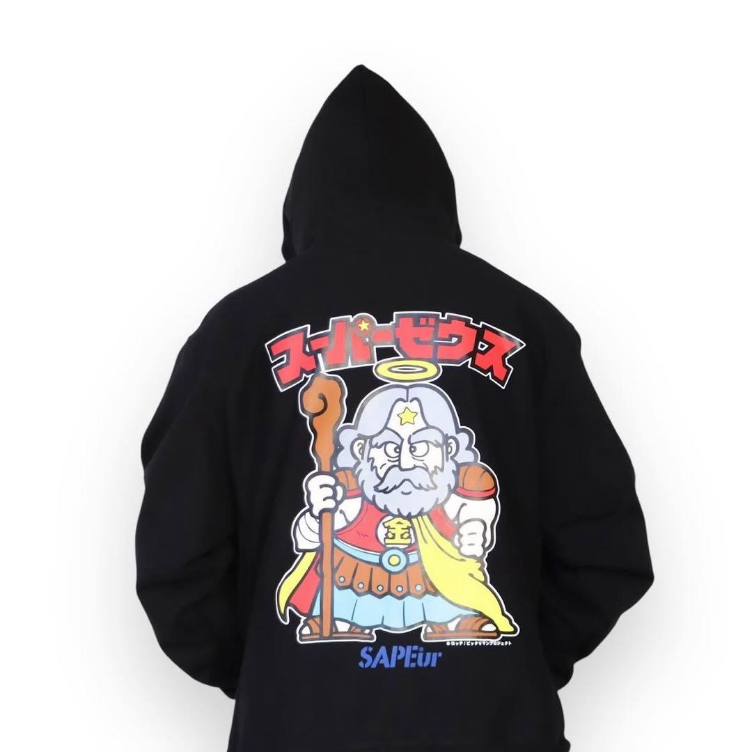 SAPEur サプール スーパーゼウスフーディ Lサイズ ビックリマン