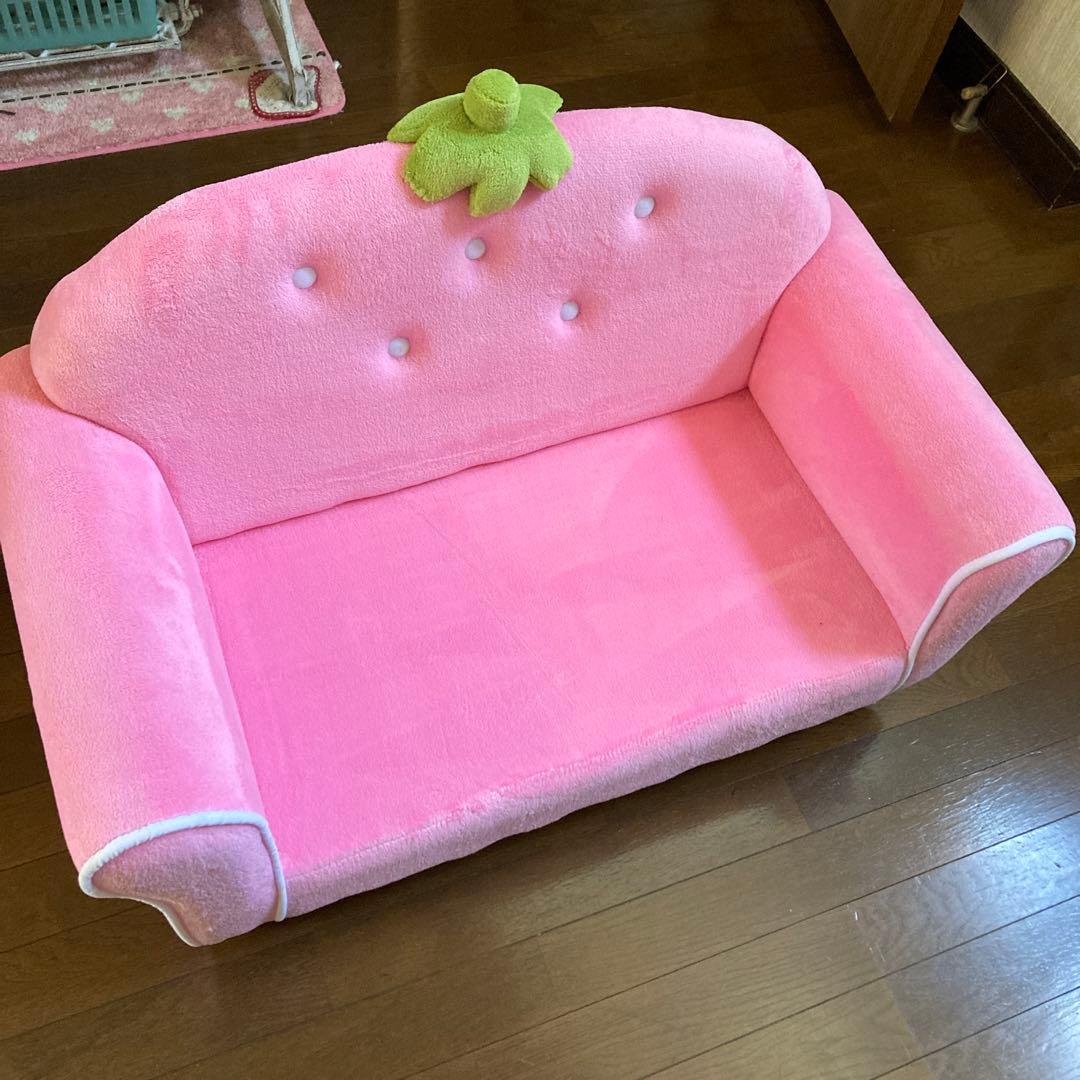 いちごソファー 子供用 マザーガーデン 商談中】 希少 マザーガーデン