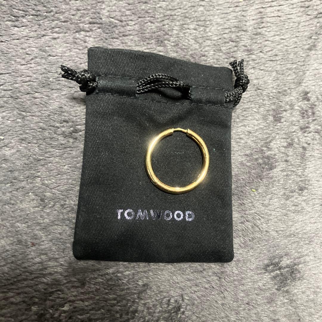 トムウッド　classic hoop large gold ピアス　金 トムウッド classic hoop large gold ピアス 金 【公式通販】