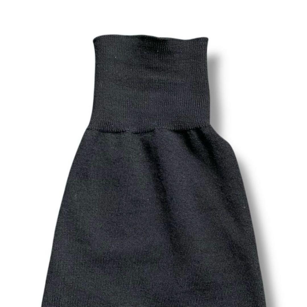 美品 ボッテガヴェネタ ハイゲージ ウール ニット セーター ブラック